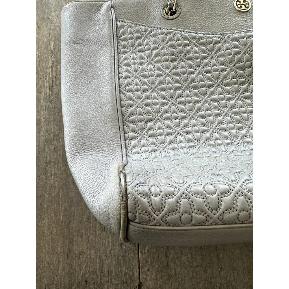 Tory Burch Gray Shoulder Bag - Picture 8 of 12
